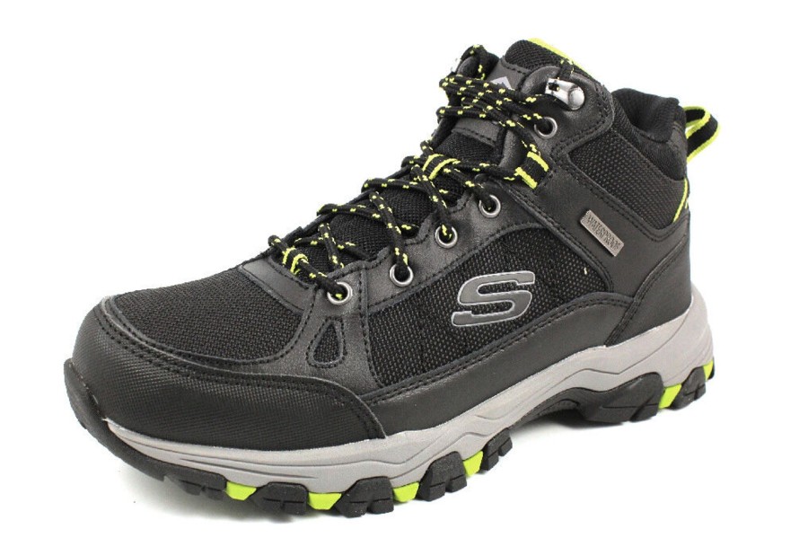 Manner Skechers Wandern & Trekking | Wanderschuhe Schwarz