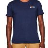 Manner Esprit Shirts | Rundhals T-Shirt T-Shirt Kurzarm Mit Hashtag-Stickerei