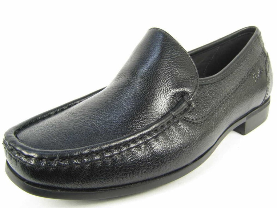 Manner Sioux Slipper | Mokassin Schwarz Sioux 31270 Schwarz