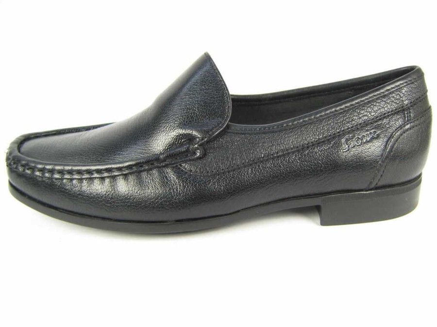 Manner Sioux Slipper | Mokassin Schwarz Sioux 31270 Schwarz