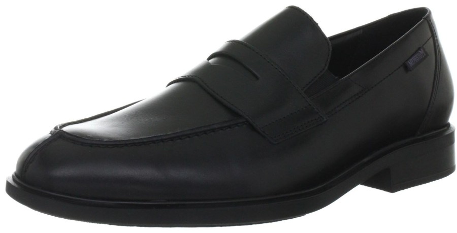 Manner Mephisto Slipper | Klassische Slipper Schwarz 4300