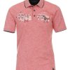 Manner Katt Shirts | Poloshirt Kurzarm