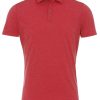 Manner Hatico Shirts | Rundhals T-Shirt Pure Functional Polo Knopf Slim Fi