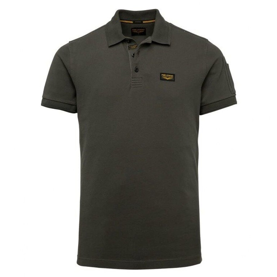 Manner PME Legend Shirts | Poloshirt Langarm Trackway Polo