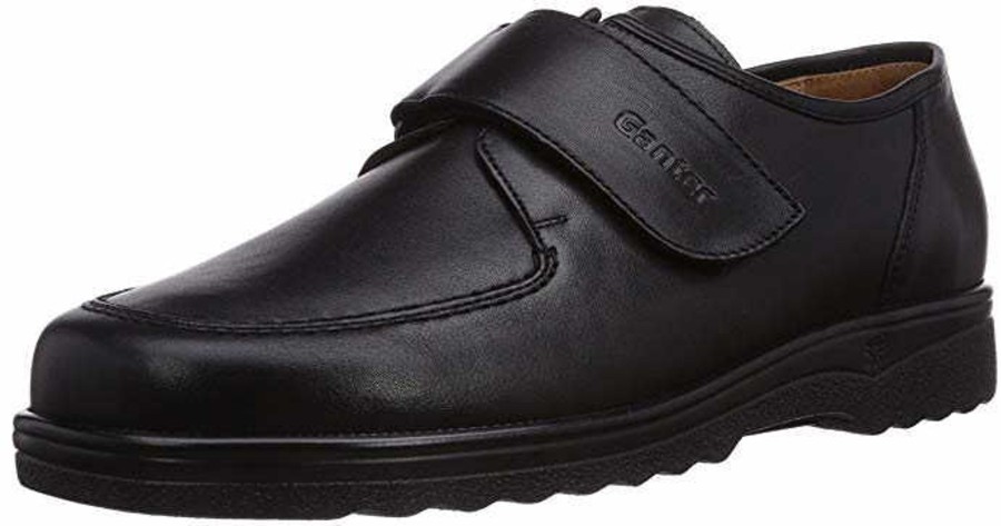 Manner Ganter Slipper | Klassische Slipper Schwarz Eric