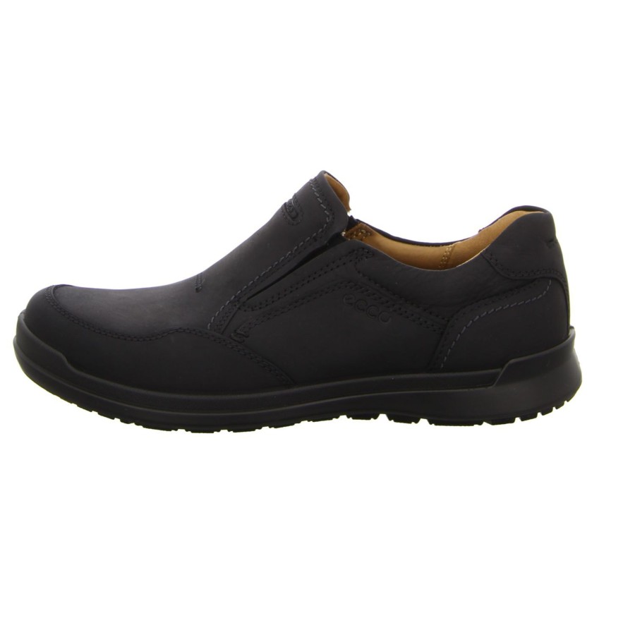 Manner Ecco Slipper | Komfort Slipper Schwarz