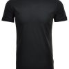 Manner Ragman Shirts | Rundhals T-Shirt 2 T-Shirts Doppelpack Bodyfit Rundhals