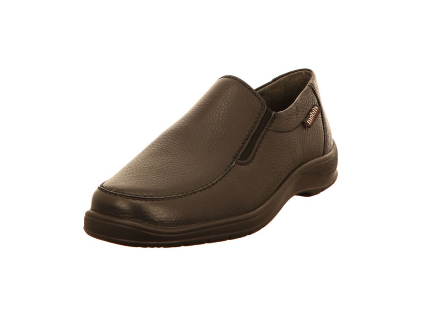 Manner Mephisto Slipper | Komfort Slipper Schwarz