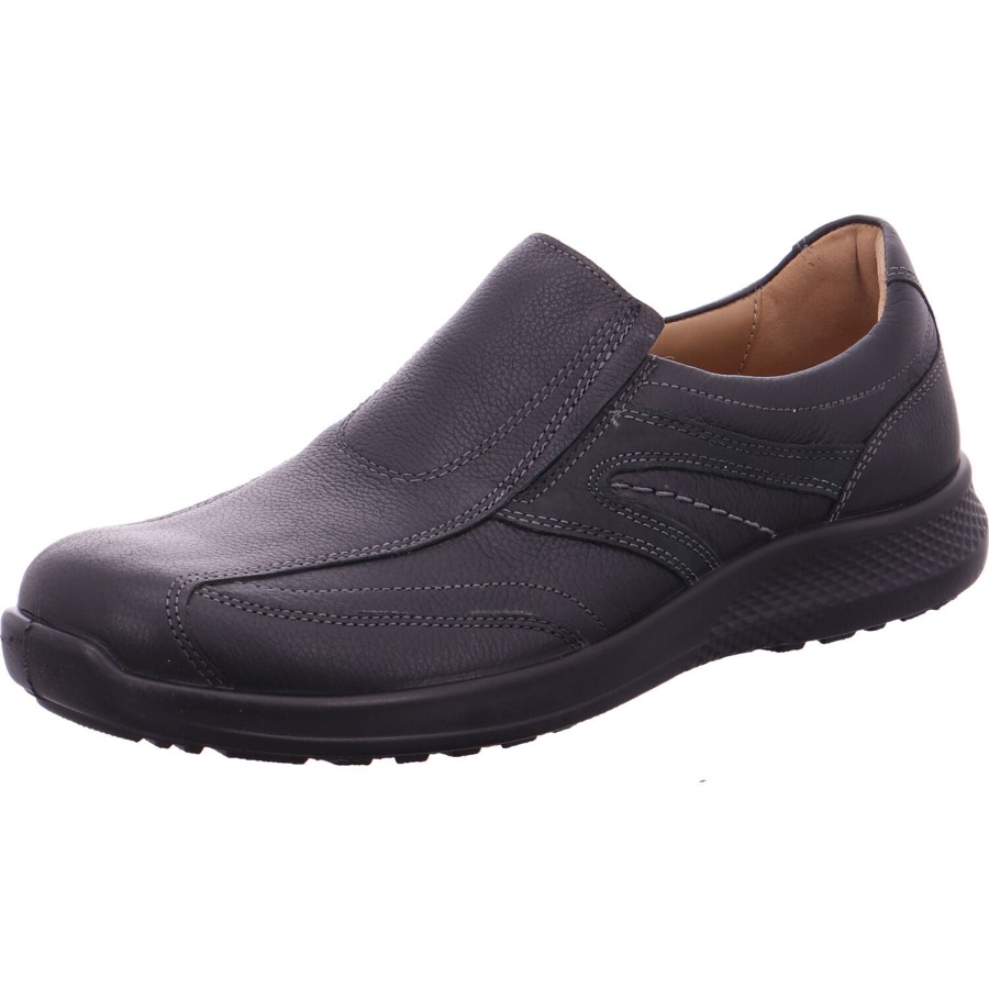 Manner Jomos Slipper | Klassische Slipper Schwarz