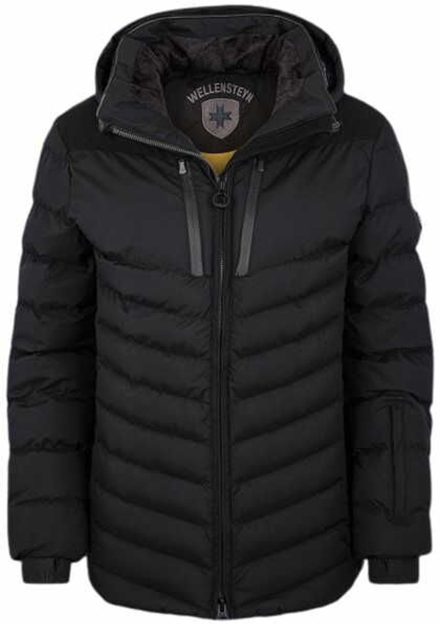 Manner Wellensteyn Jacken | Steppjacken Steppjacke Carm-565-Sw, Schwarz