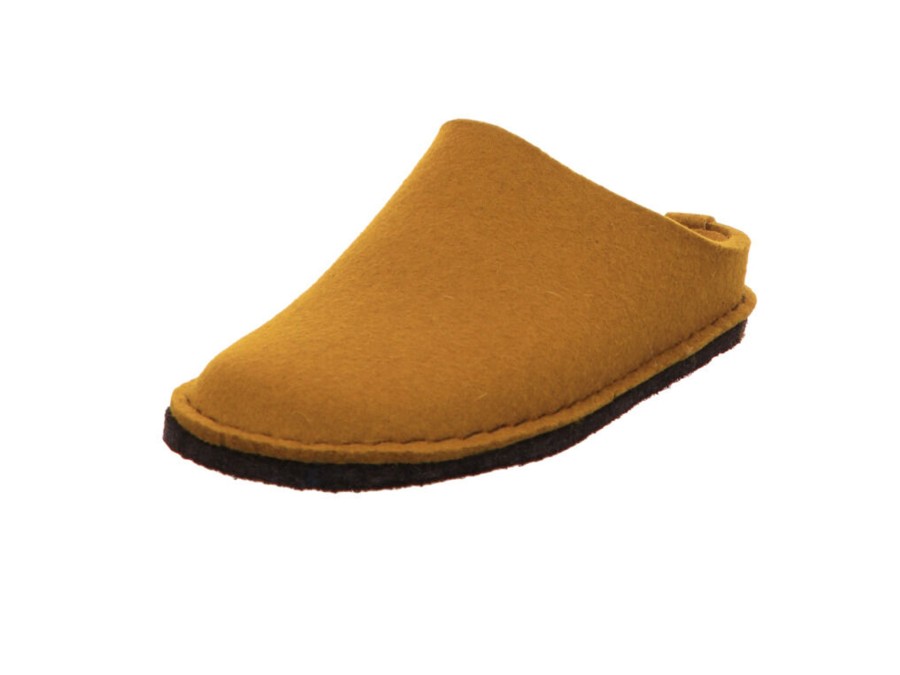 Manner Haflinger Hausschuhe | Hausschuhe Gelb Flair Soft