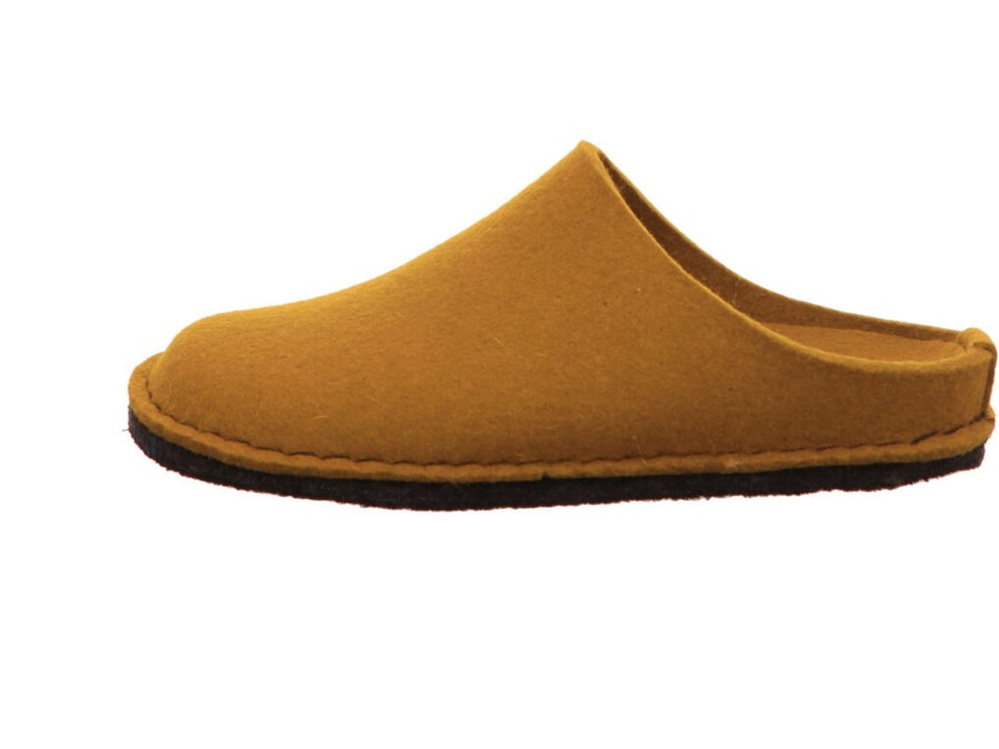 Manner Haflinger Hausschuhe | Hausschuhe Gelb Flair Soft