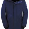 Manner Wellensteyn Jacken | Parkas Parka Ocema-870-Dagh, Blau