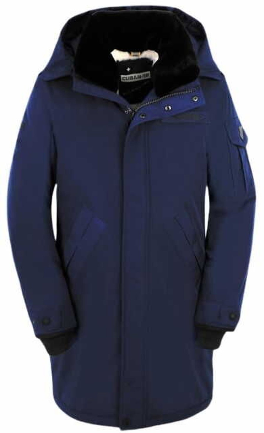 Manner Wellensteyn Jacken | Parkas Parka Ocema-870-Dagh, Blau