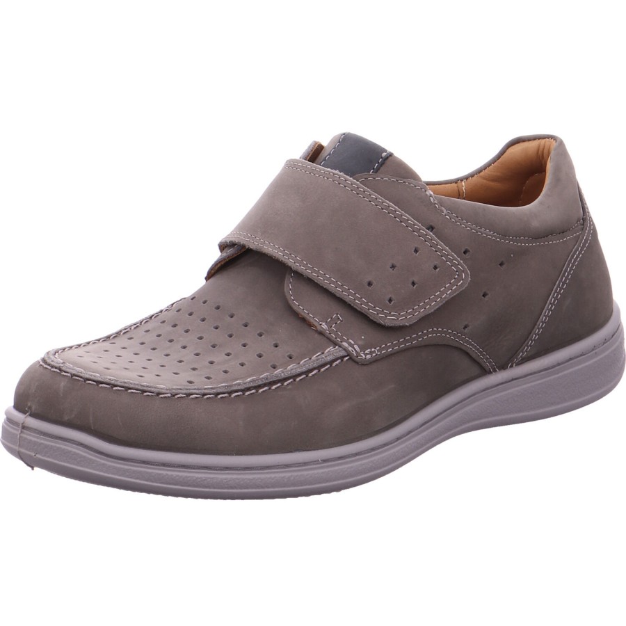 Manner Jomos Slipper | Komfort Slipper Grau