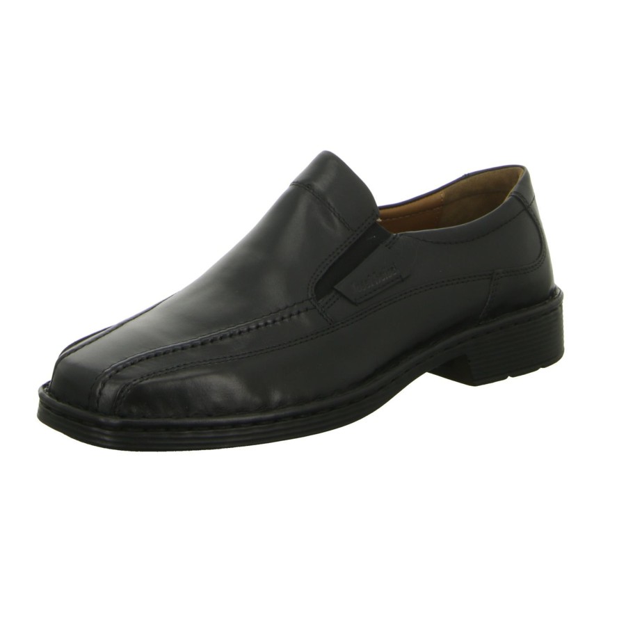 Manner Josef Seibel Slipper | Klassische Slipper Schwarz Bradford 07