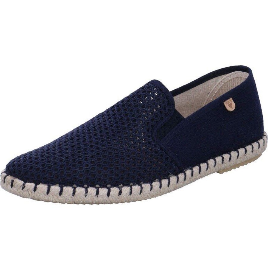 Manner Verbenas Slipper | Klassische Slipper Blau