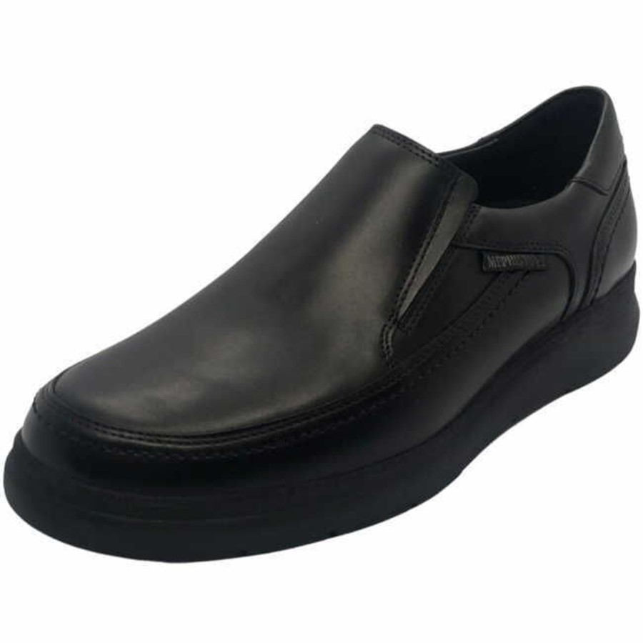 Manner Mephisto Slipper | Komfort Slipper Schwarz 6100