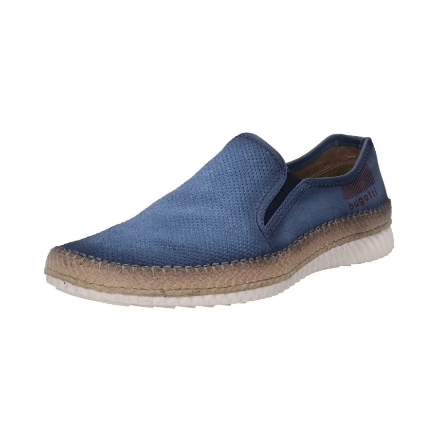 Manner Bugatti Slipper | Komfort Slipper Blau