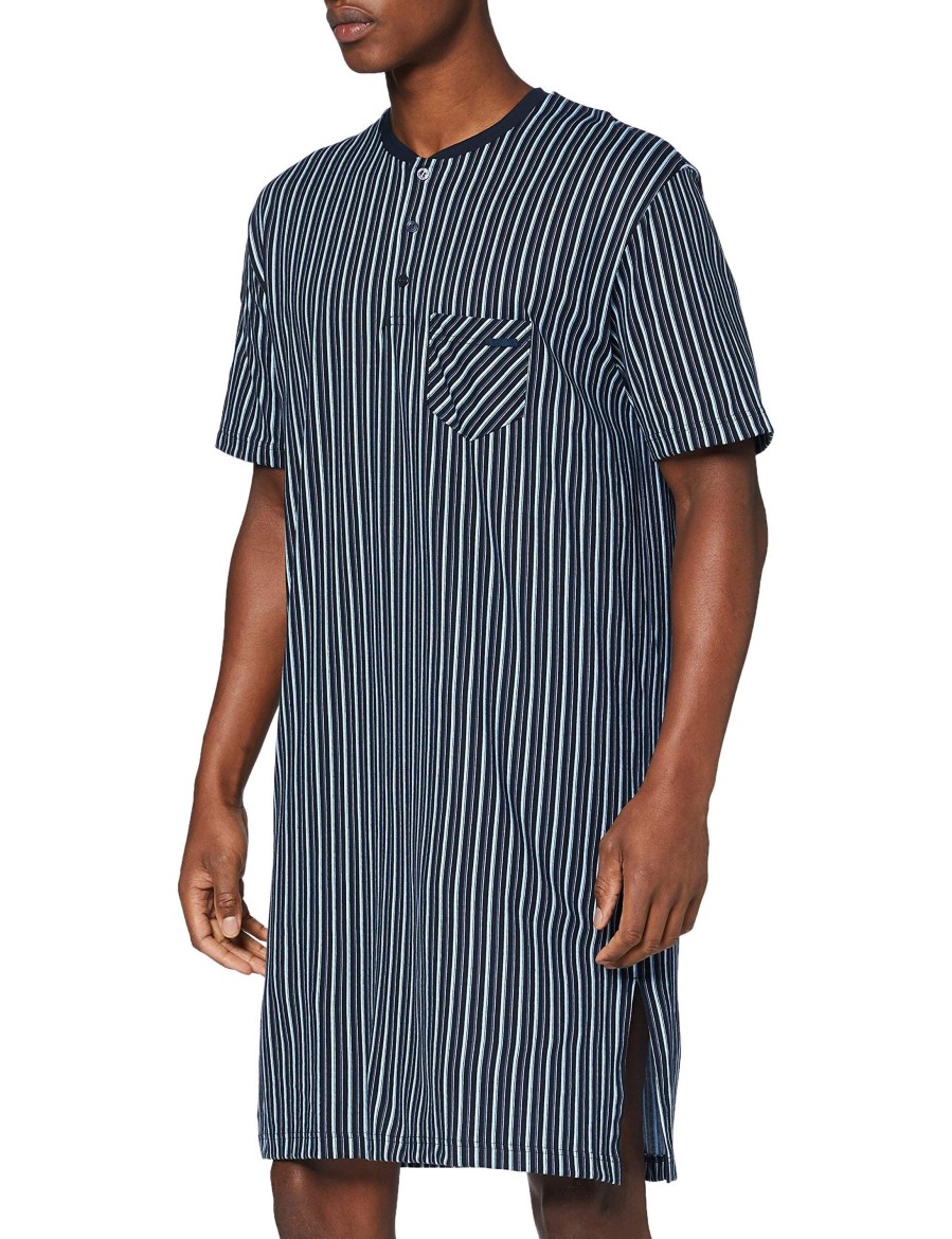 Manner Calida Wasche | Pyjama Kurz Herren Nachthemd