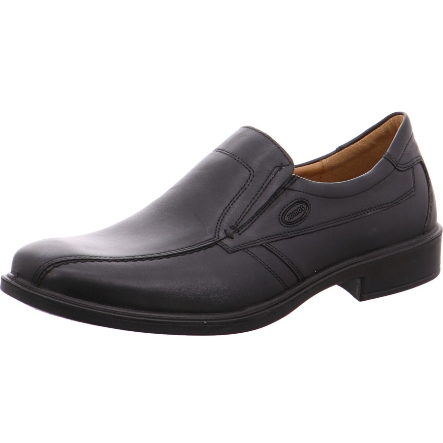 Manner Jomos Slipper | Klassische Slipper Schwarz