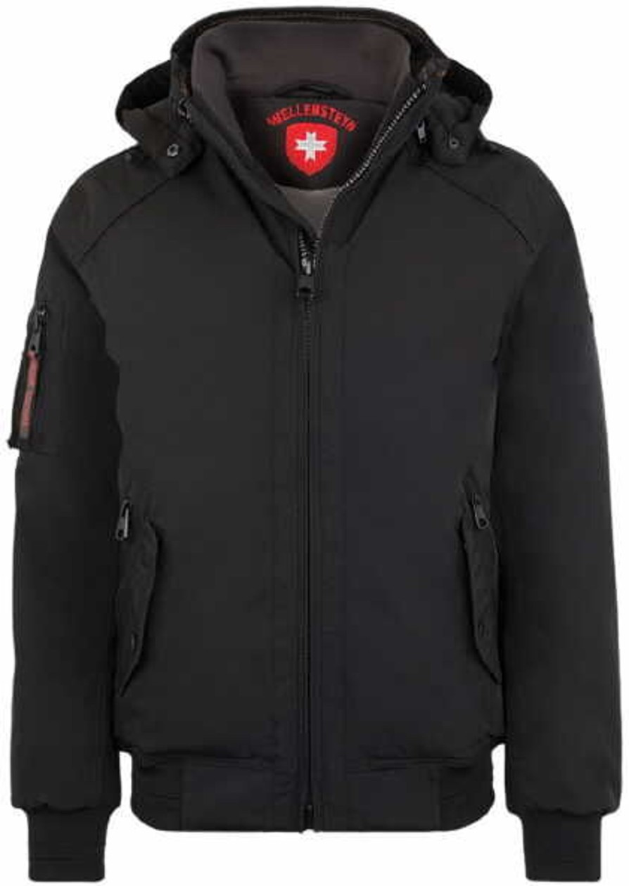 Manner Wellensteyn Jacken | Bomberjacken Jacke Blouson Cicw-870-Sw, Schwarz