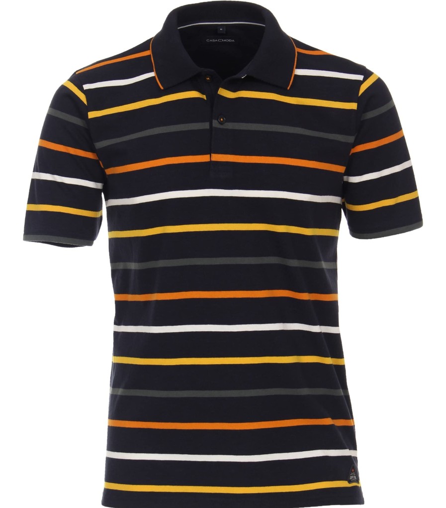 Manner Katt Shirts | Poloshirt Kurzarm