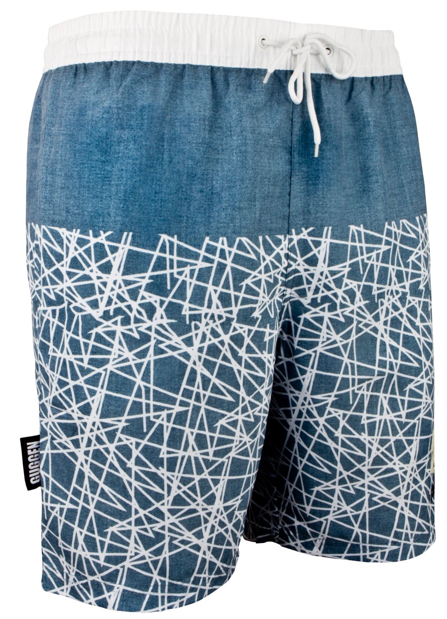 Manner GUGGEN Mountain Wasche | Pyjama Kurz Moderne Badehose Von Guggen Mountain