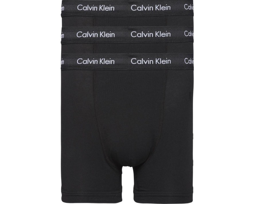 Manner Calvin Klein Wasche | Kurzarm Unterhemd 3P Trunk