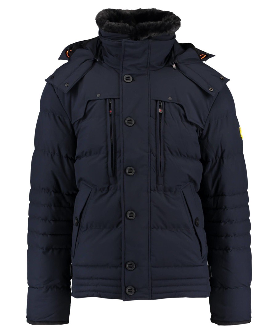 Manner Wellensteyn Jacken | Steppjacken Steppjacke Stad-565-Mdb, Midnightblue