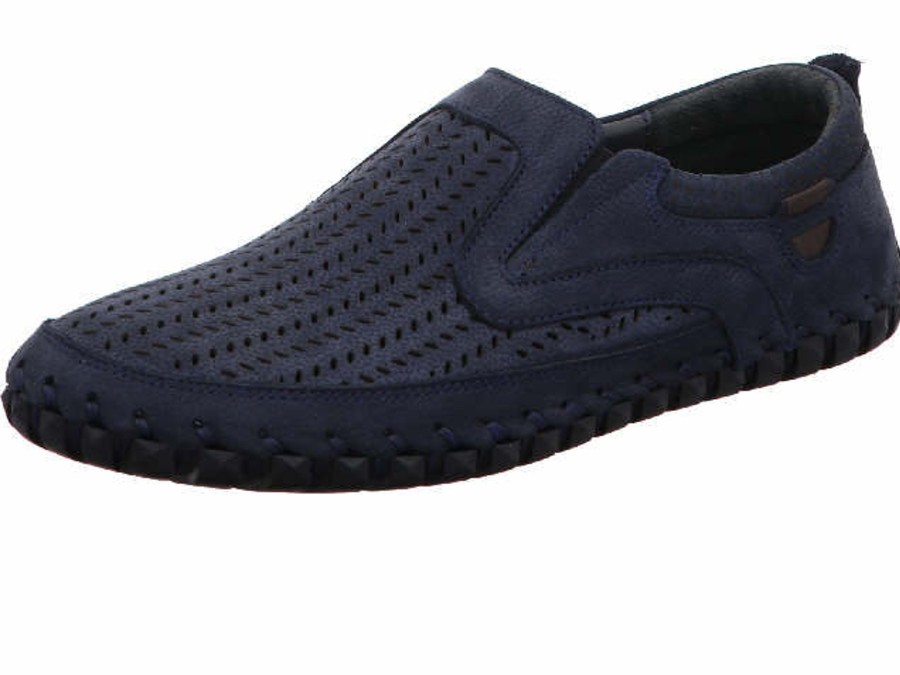 Manner Gemini Slipper | Komfort Slipper Blau