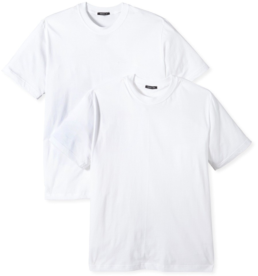 Manner Schiesser Wasche | Kurzarm Unterhemd 2Pack T-Shirt