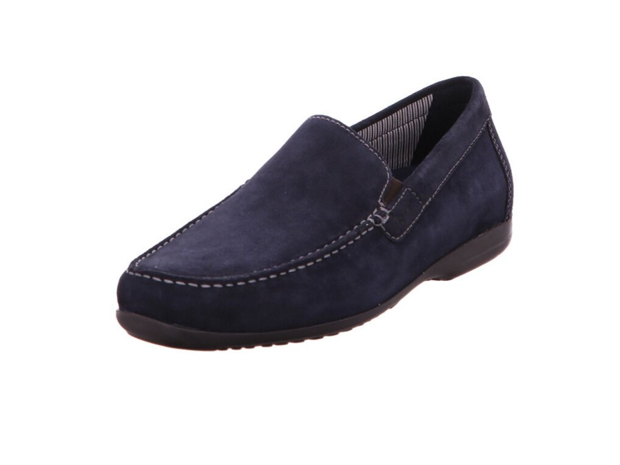 Manner Sioux Slipper | Komfort Slipper Blau Giumelo-700