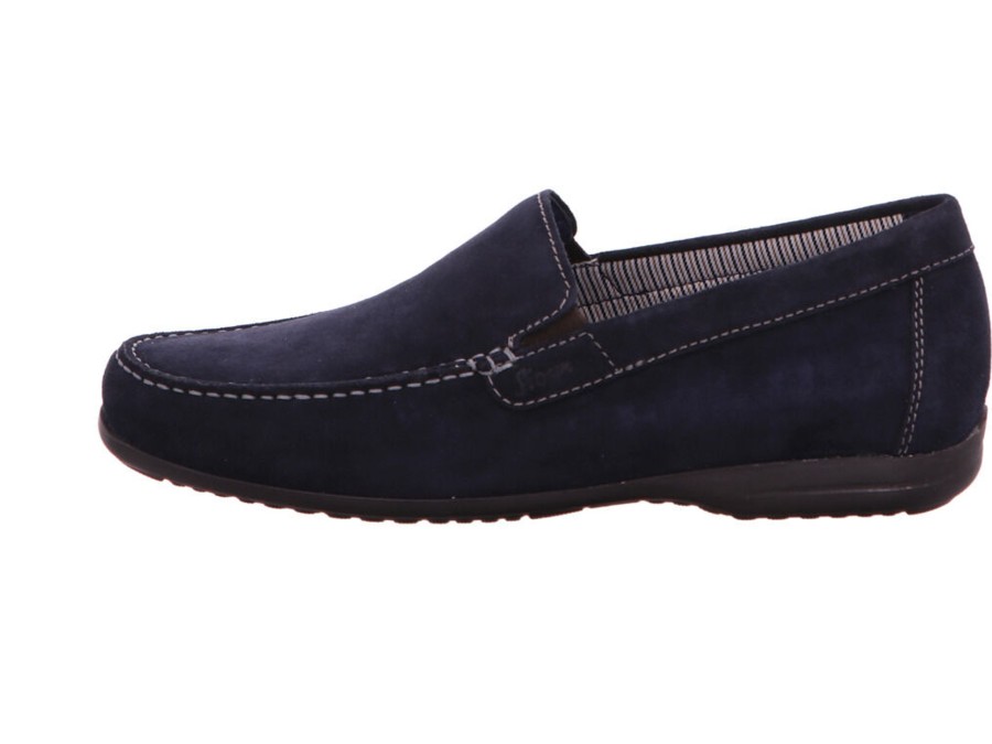 Manner Sioux Slipper | Komfort Slipper Blau Giumelo-700